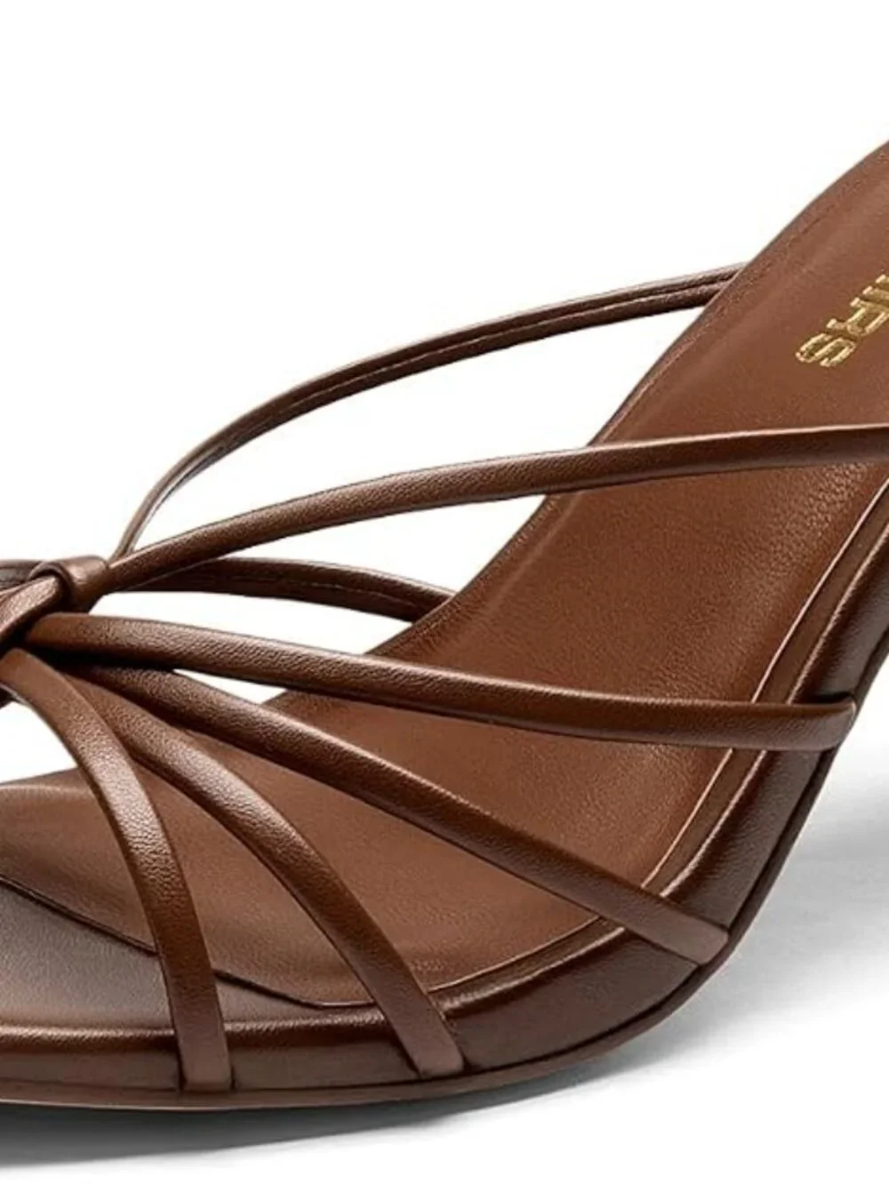Women's Kitten Strappy Heel Sandals